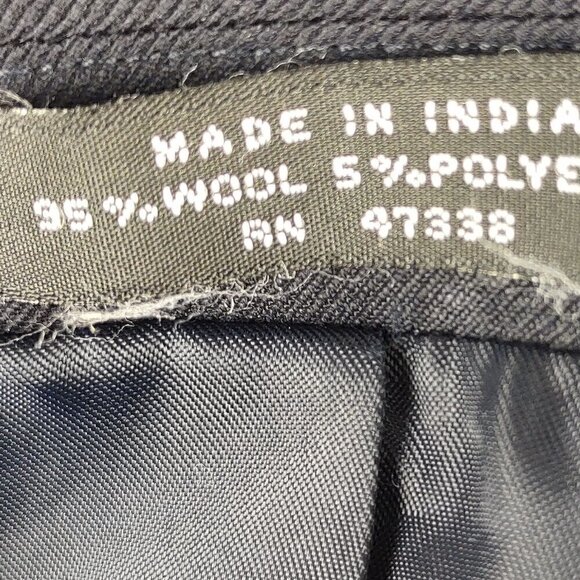 Jones New York Dark Blue Men's 2 Button Wool Blend Suit Jacket Size 38L - Picture 13 of 13